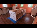 Building a kitchen island from cabinets Building a kitchen island from cabinets