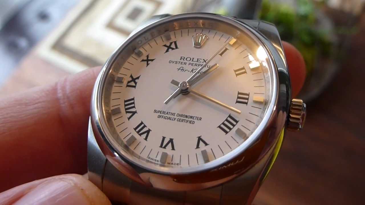 rolex air king 34mm review