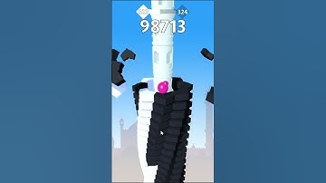 Stack Bounce Ball Game || Level - 323 ||  #stackball #gameszone #gameroom #gaming #gamezone #games