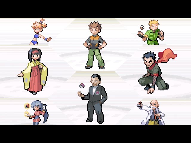 Fire Red and Leaf Green Pokémon Gym Leaders in Kanto (Badges Help) -  HubPages