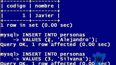 MySQL comandos basicos