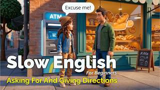 Details Asking For And Giving Directions | A2 ESL Listening Practice for English Learners Update