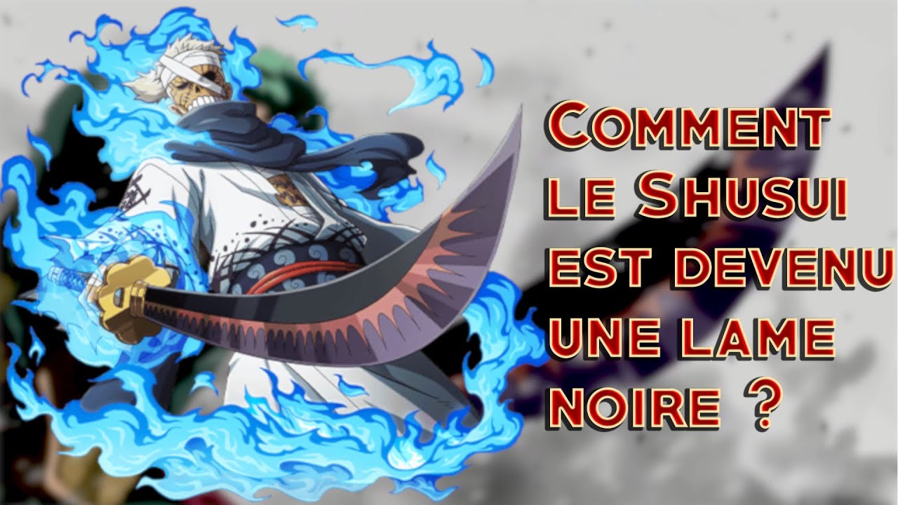 SHUSUI + HAKI = LAME NOIRE ? - CRITIQUE / ANALYSE ONE PIECE SCAN 937