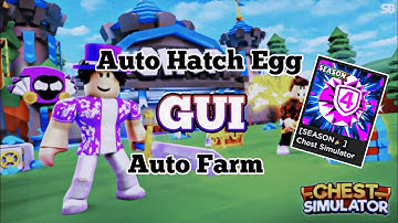 Roblox Chest Simulator Script GUI  | Auto farm & More |