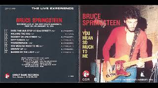 Bruce Springsteen - Live In Nashville 29/01/1974 - Full Concert (Audio Soundboard)