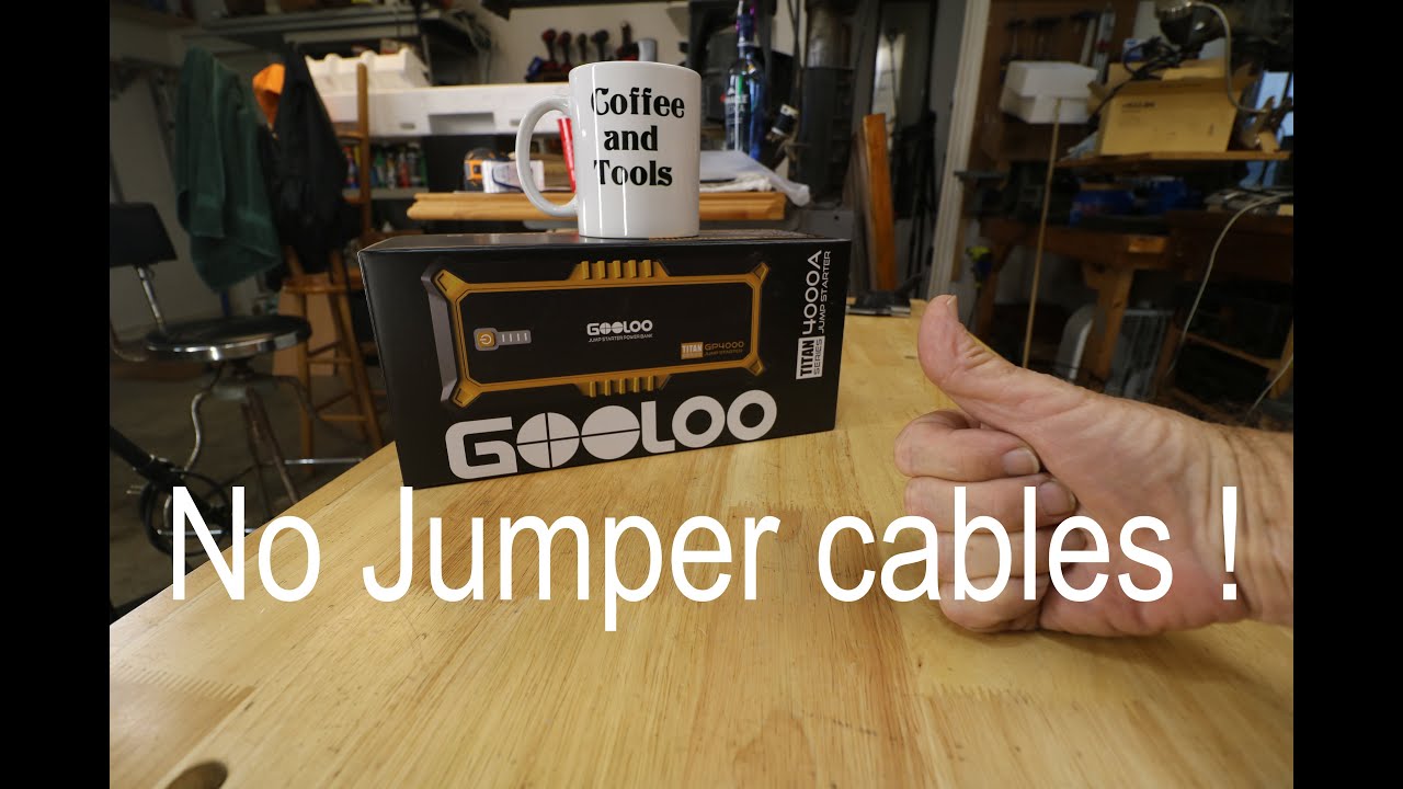 Gooloo jump starter review and stress test 4000A, get your engines running  for spring, Episode 224 