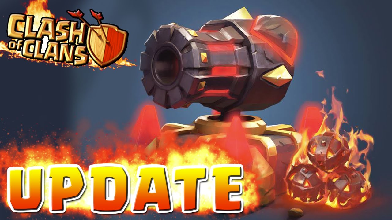 Clash of Clans - UPDATE 2015! "Level 13 Cannons" (CoC New Update) - YouTube