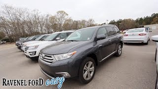 Here's a 2013 Toyota Highlander Limited - For Sale Review @ Ravenel Ford | March 2018