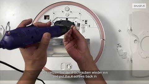 360Rrobot Vacuum Cleaner S5/7 - Cleaning and Replacing the Radar