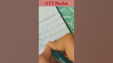 #Shorts #math #mathriddles|Math riddles|Can you find the answer??|Solve this|Math problem|AYS Bucket