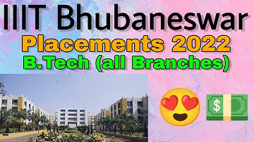 IIIT Bhubaneswar Placements 2022🔥| Is IIIT Bhubaneswar good for Placement? All Branches Details💯