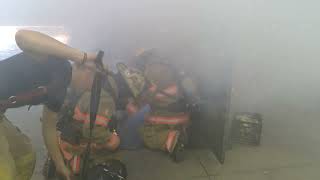 Firefighter Training - A shift RIT drill