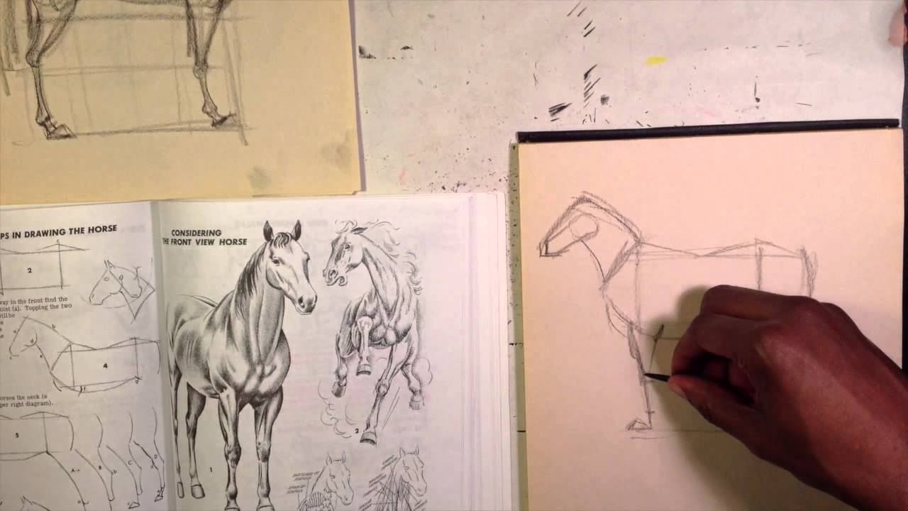 Gerimi Drawing Comics 028: Horsing around with Jack Hamm - YouTube