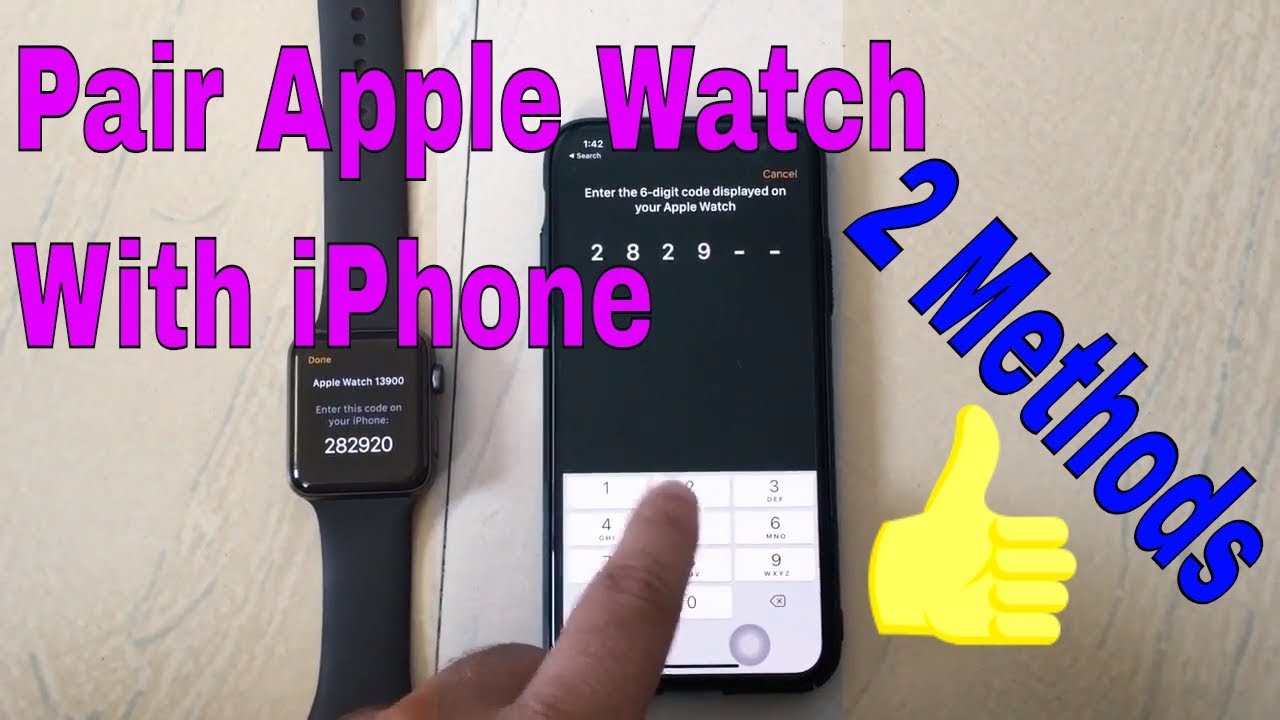 pair two iphones to one apple watch