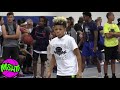 7th Grade Prodigy John Mobley hits CRAZY BUZZER BEATER at Hidden Gems Showcase