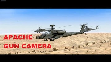 ArmA 2 - Apache gun camera (compilation)