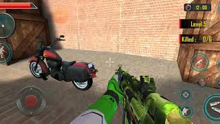 trò chơi bắn súng robot FPS trò chơi khủng bố screenshot 2