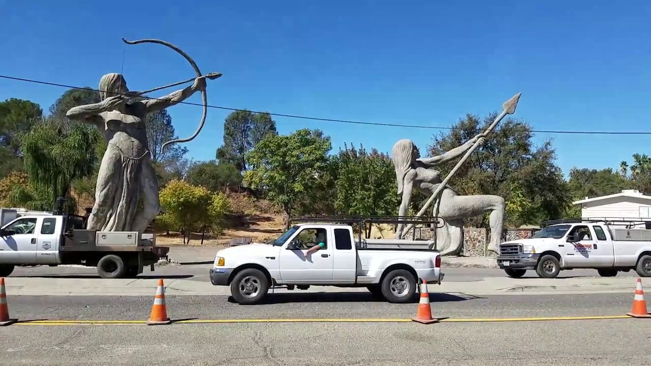 The Statues of Ken Fox VIDEO PREVIEW (Auburn, California) YouTube