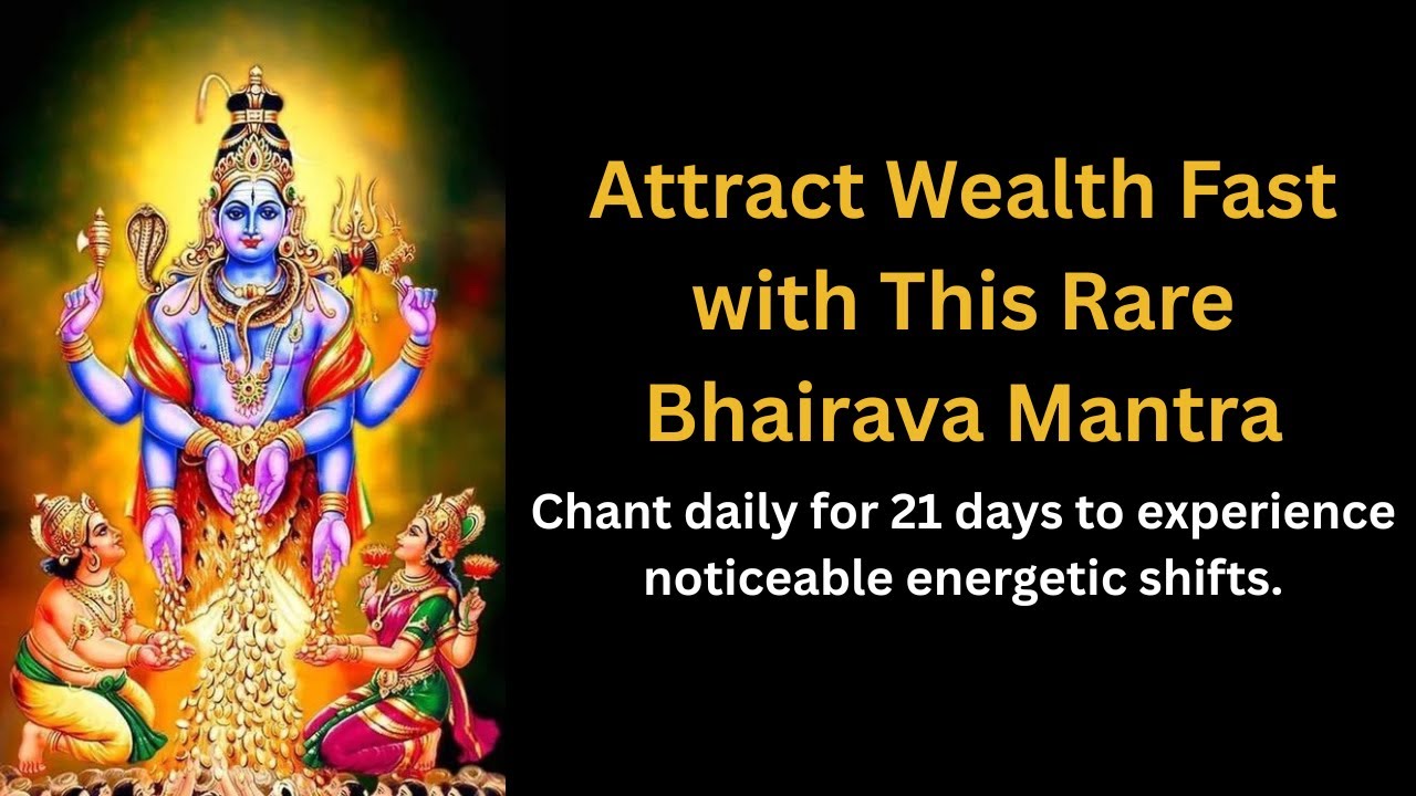 Limitless Prosperity: The Sacred 108 Swarna Akarshana Bhairava Mantra to Magnetize Wealth