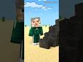 Oldman Become Herobrine in Strength Challenge 💪⚡🔥 #minecraft #short