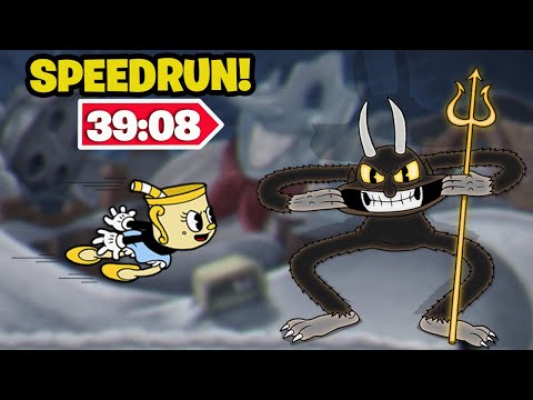 Cuphead + DLC en 39:08