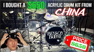 I Bought a $650 PLASTIC Drum Kit from CHINA