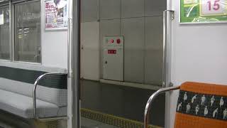 近鉄南大阪線 6200系U11編成 ドア閉めシーン