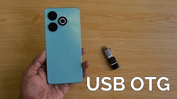 Infinix Smart 8, Smart 8 HD : USB OTG Support