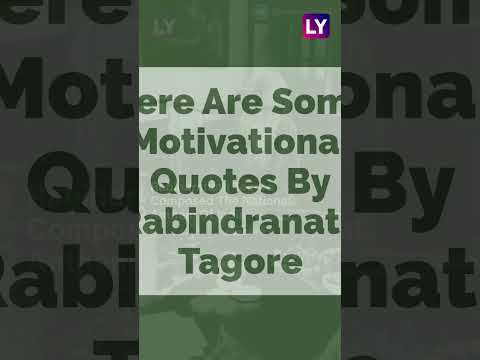 Video: Tagore alipata tuzo ya nobel mwaka gani?