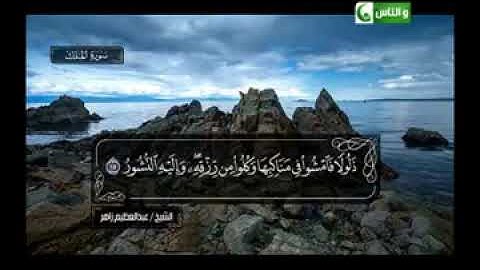 سورة الملك للشيخ عبد العظيم زاهر