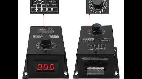 DC SpeedController, DC Motor Controller DC 6-90V 15A