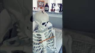 TikTok|Greatest?️‍♂️ of them all. halloween skeleton spooky scary doggo dogsoftiktok joke 