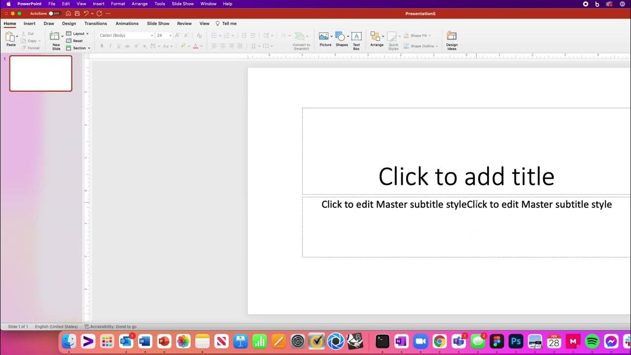 How to open the MASTER SLIDES in powerpoint for editing YouTube