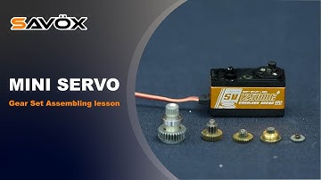 【SAVOX】How to Replace Servo Gears - Mini Servo