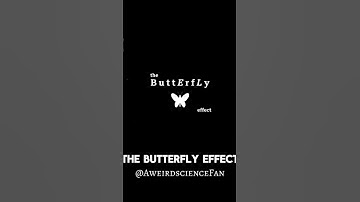 The Butterfly Effect ... A beautiful example of the Chaos theory ... #science #earth