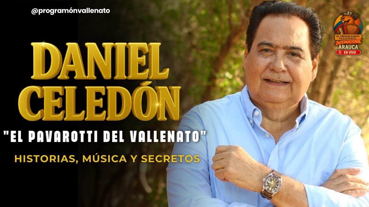 Daniel Celedón “El Pavarotti del Vallenato” #tendencia #entrevista  anécdotas y #musica #viral.