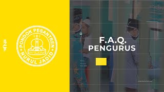F.A.Q. Kembali Pengurus PP. Nurul Jadid 2020
