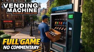 Vending Machine Business Simulator | FULL GAME Gameplay Longplay | No Commentary Net Worth