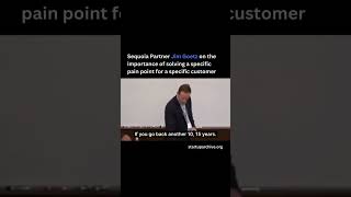 Sequoia Partner Jim Goetz on the importance of solving a specific pain point for a specific customer Profile