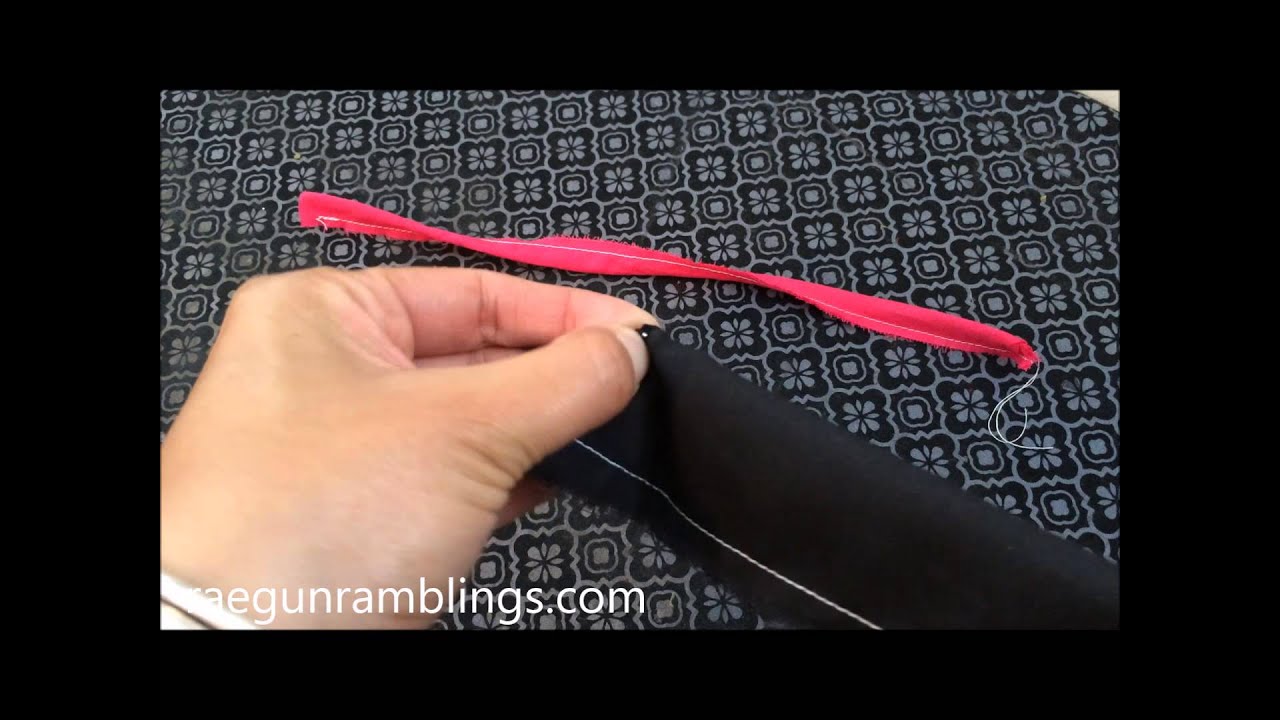 How to Quickly and Easily Make Spaghetti Straps 