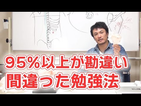 【注意！】95％以上が勘違いする間違ったセラピストの勉強法