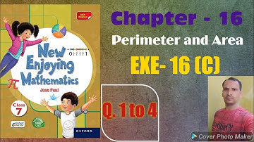 Class 7,Ch.-16,(Perimeter and Area),EXE.- 16(C),New Enjoying Mathematics