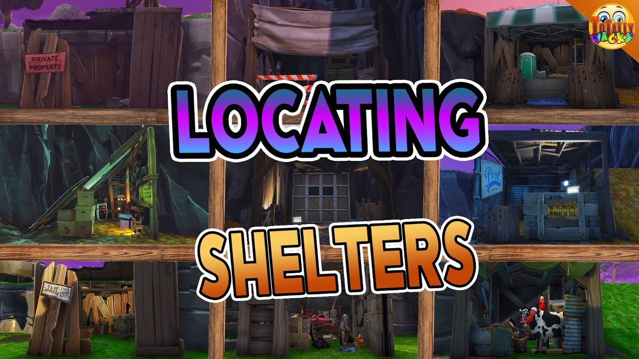 FINDING SURVIVOR SHELTERS Fortnite Save The World YouTube