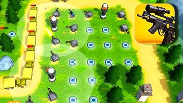 Command & Defend - Gameplay Walkthrough Part 1: Mobile Army Tower Defense Base