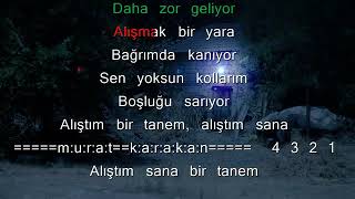 ALIŞMAK SEVMEKTEN DAHA ZOR GELİYOR KARAOKE Resimi