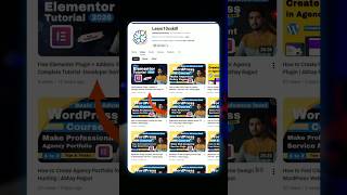 Elementor का Complete tutorial | #shorts #tech #shortvideo #shortsfeed #elementor #learn10xskill