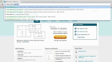 Introducing the Online Math Editor at Mathicando.com