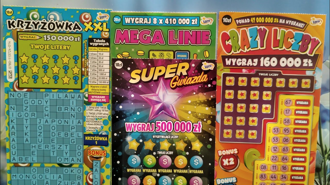 #zdrapki MIX zdrapek za 50 zł 🤩👍 Mechatron, krzyżówka XXL 💰 Crazy liczby 😵👍 i super gwiazda 🌟 