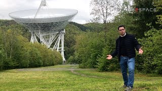 Radio2Space at Effelsberg radio telescope, 100 meters diameter