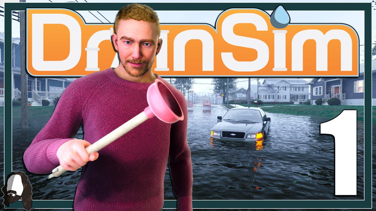 DAS IST NUR EINE LEICHTE VERSTOPFUNG - DRAINSIM #01 - DEUTSCH